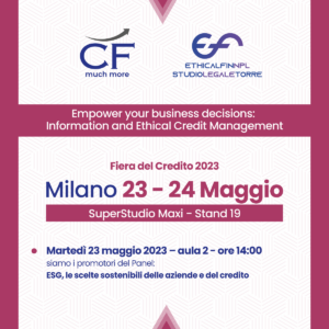 EthicalFin NPL e Studio Legale Torre EF partecipano alla Fiera del Credito